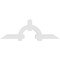 Ekena Millwork Ericson Architectural Grade PVC Gable Bracket, 84"W x 28"H x 4"D x 6"F, 8/12 Pitch GBP084X28X0406ERI00 - alternate 5